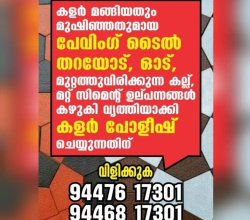 പേവിങ് ടൈല്‍ ക്ലീനിങ്