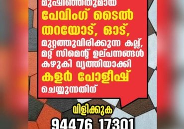 പേവിങ് ടൈല്‍ ക്ലീനിങ്
